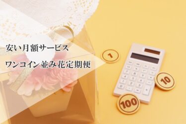 花の定期便の安い月額サービスはどこがおすすめ？ワンコイン500円台～1000円台の花定期便をランキング！